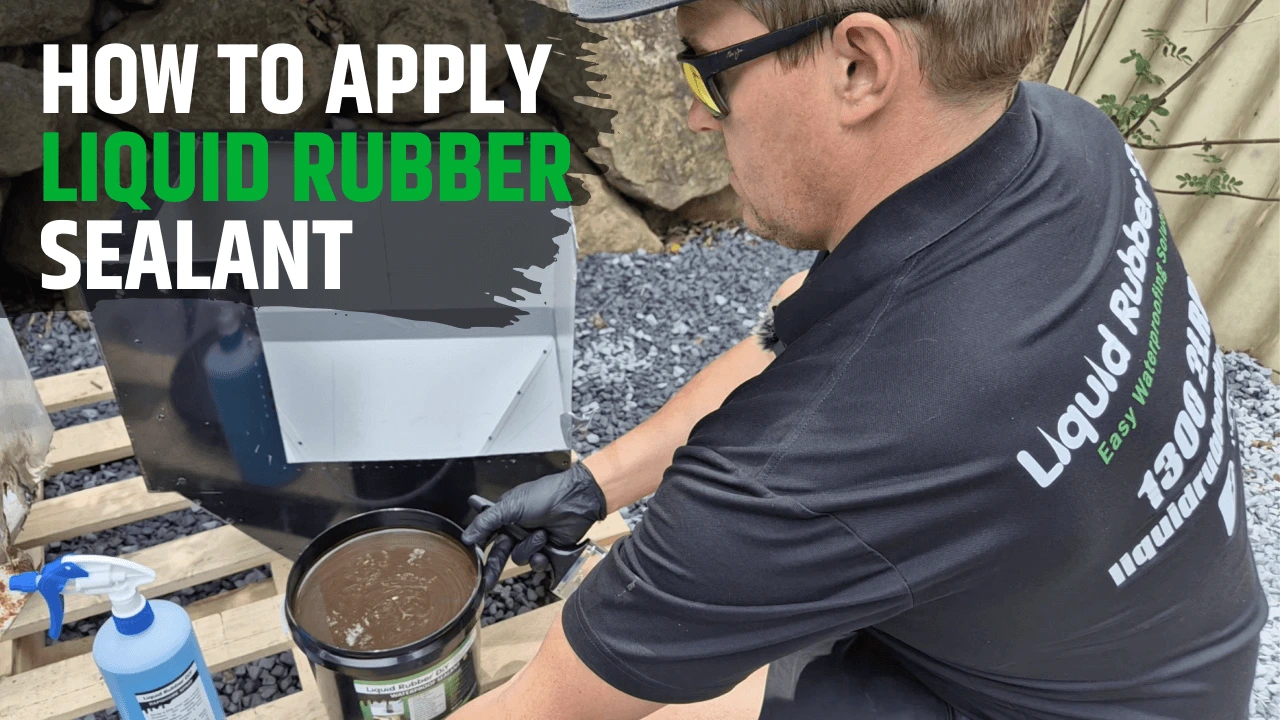 Watch: How to apply Liquid Rubber DIY Waterproof Sealant thumbnail